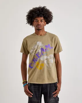 Ventilated Back Panels Village Charm Merch Traffic Wu-Tang Clan C.R.E.A.M. Tee