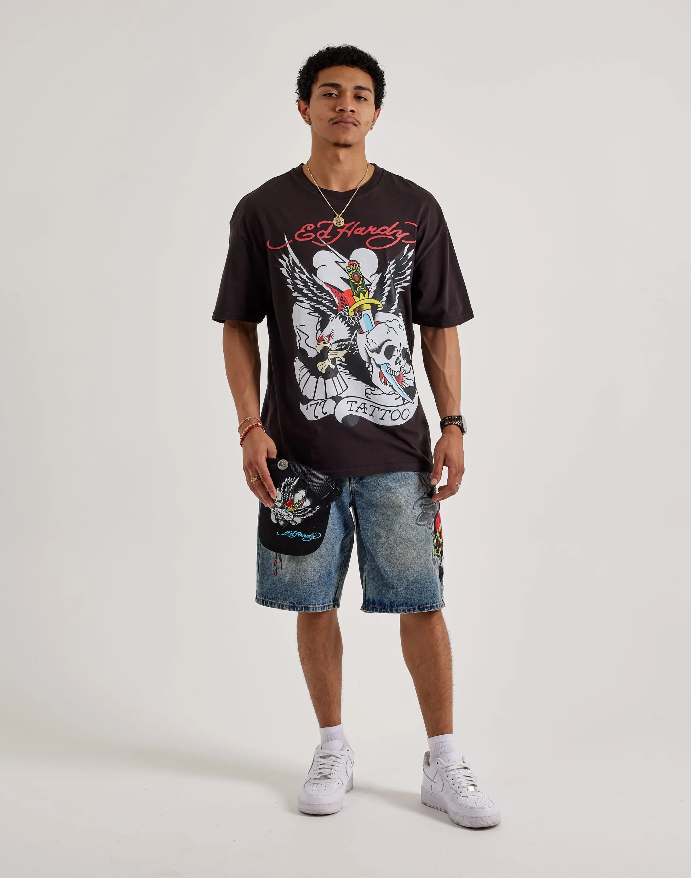 UniversalFit Ed Hardy '77 Eagle Boxy Tee