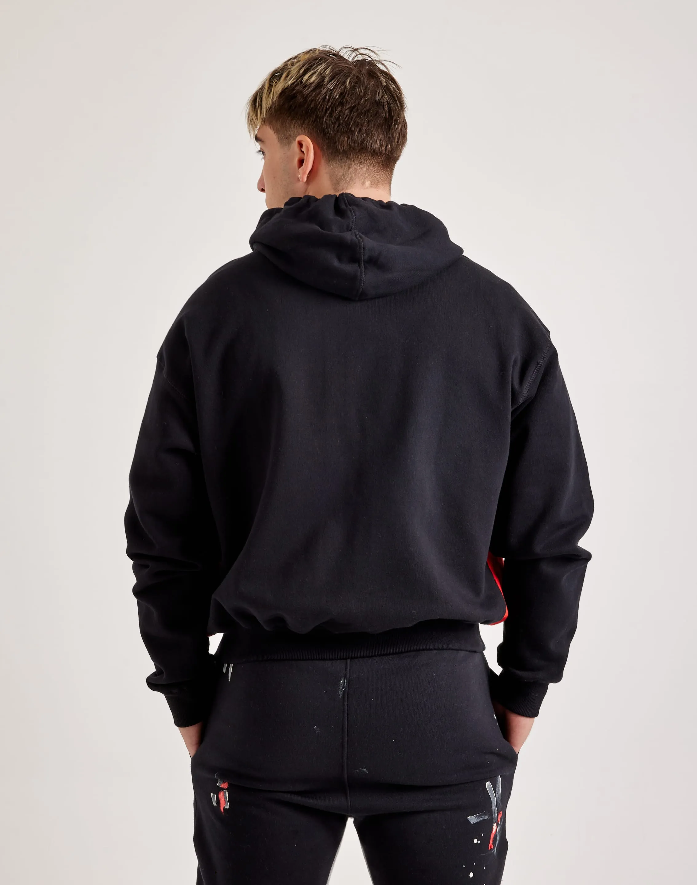 HeatReflective Lining MNML Contrast Full-Zip Hoodie