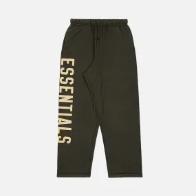 Wool Fit ESSENTIALS HEAVY FLEECE RELAXED SWEATPANT - BROWN