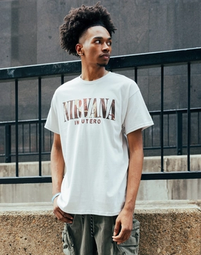 Merch Traffic Nirvana In Utero Tee Dream Feel StaticFree Material