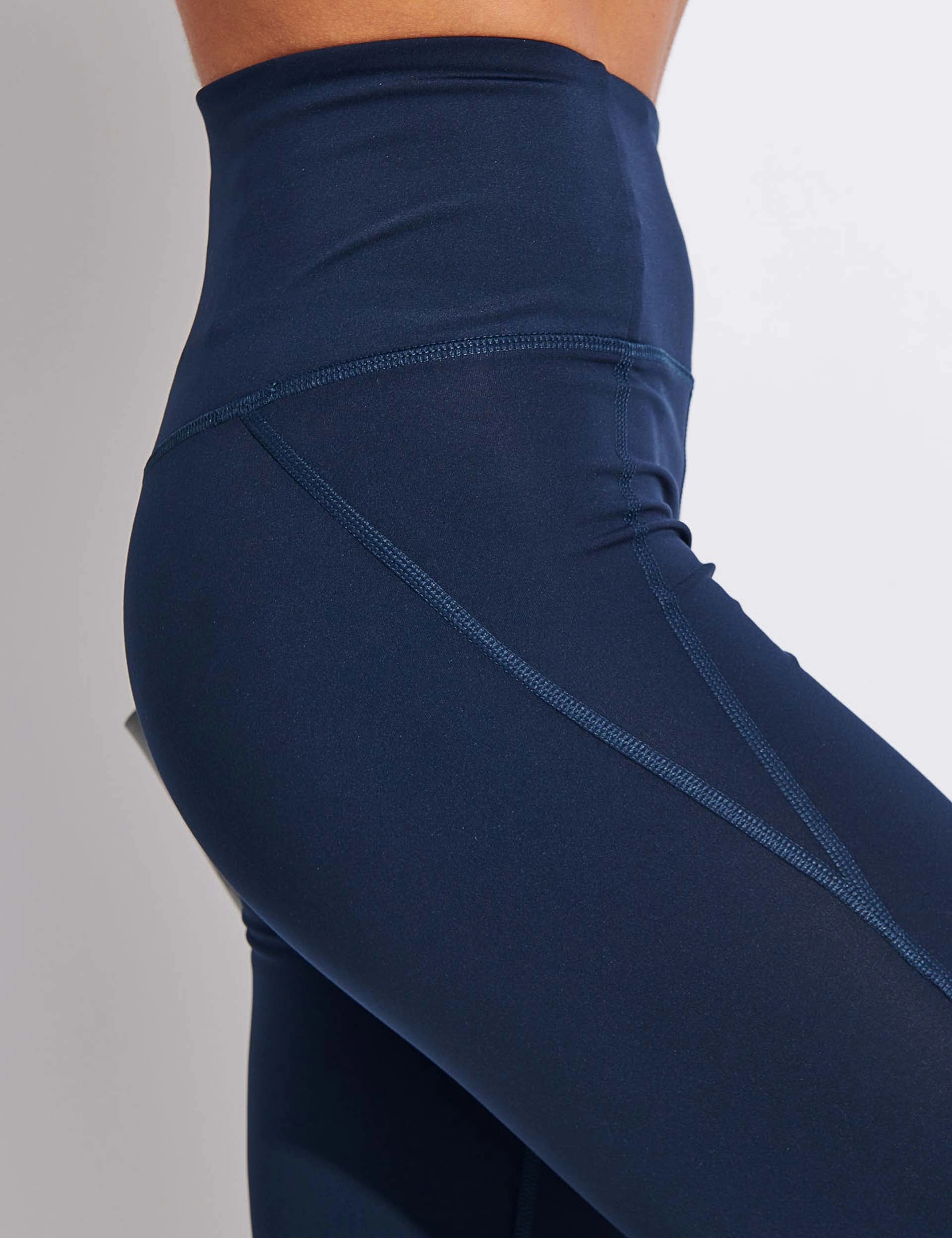All Purposewear Active Lifestyle Fade Resistant Compressive High Waisted Legging - Midnight