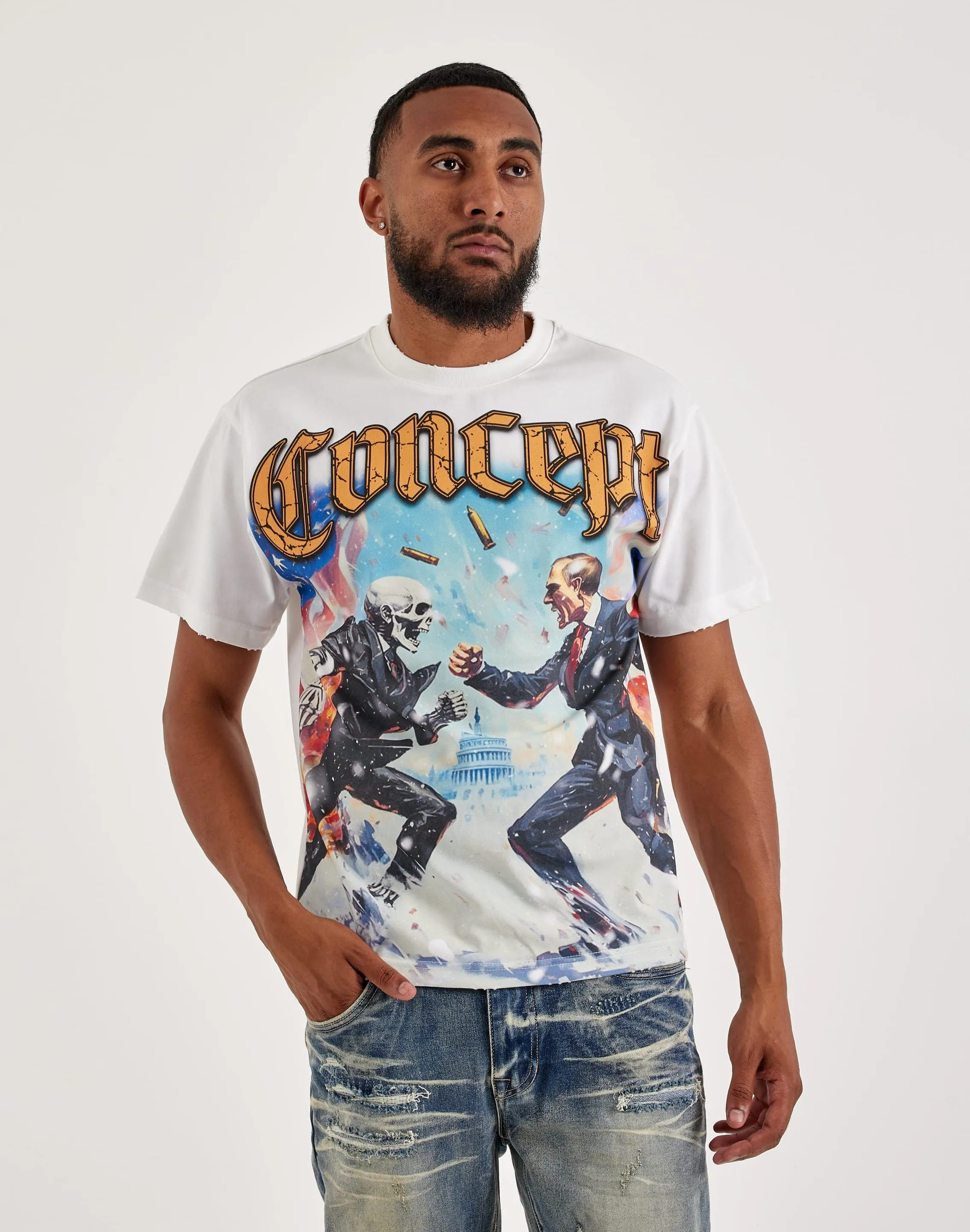 Concept Politics Tee Calm Wave AntiPilling Surface