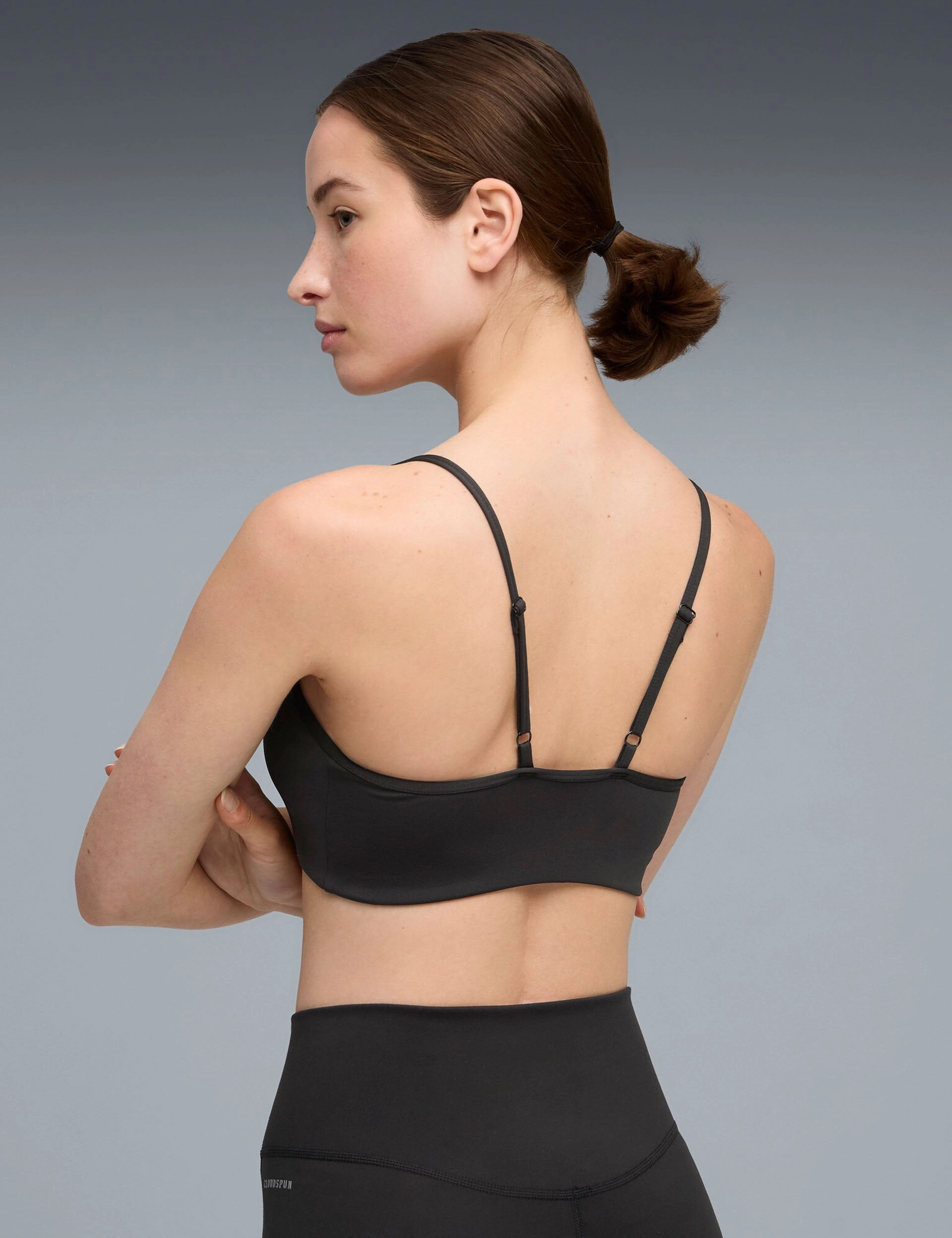 Racerback Style High-impact Move Bra - Black/Cool Dark Grey