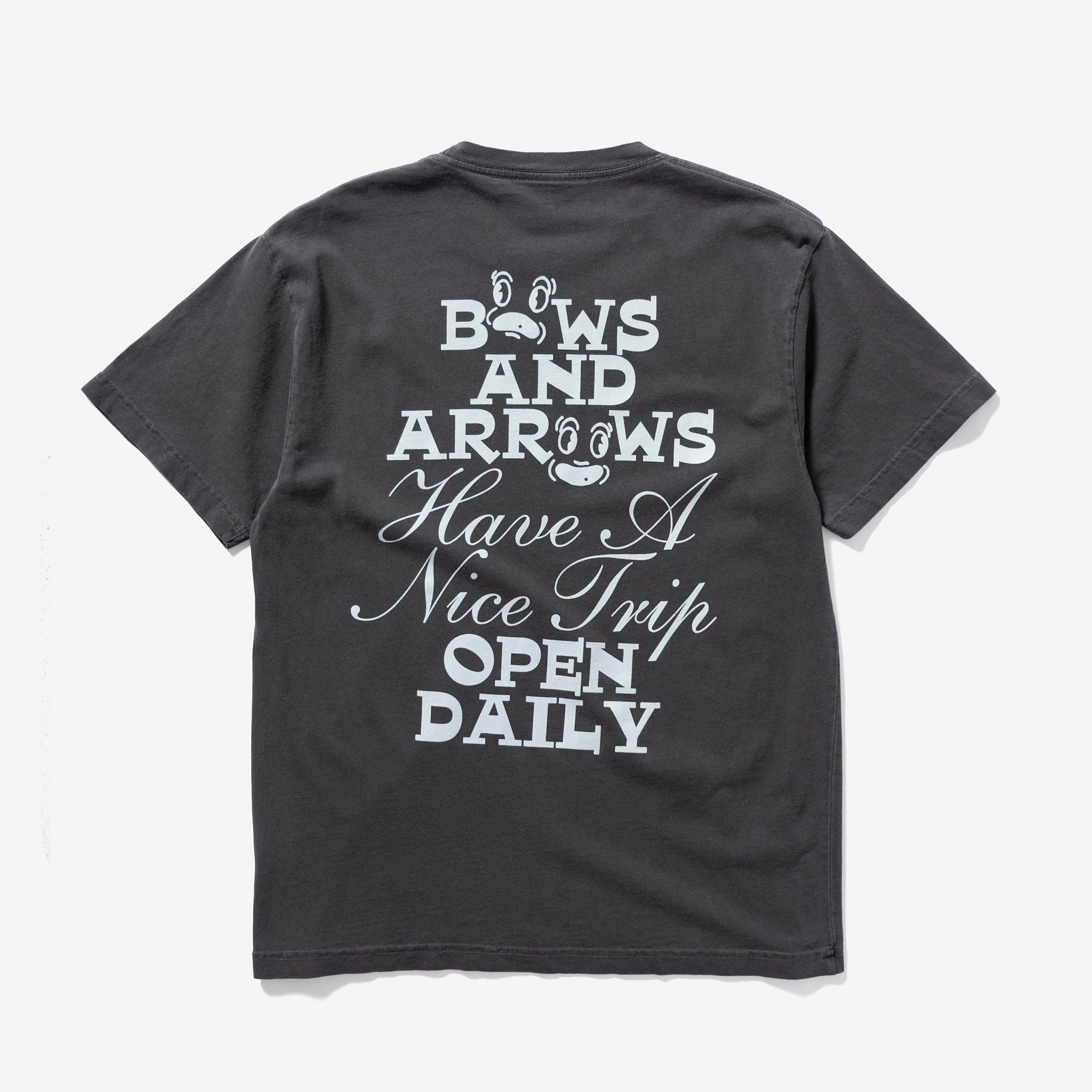 Moisture Management Open Daily Souvenir (Washed Black)