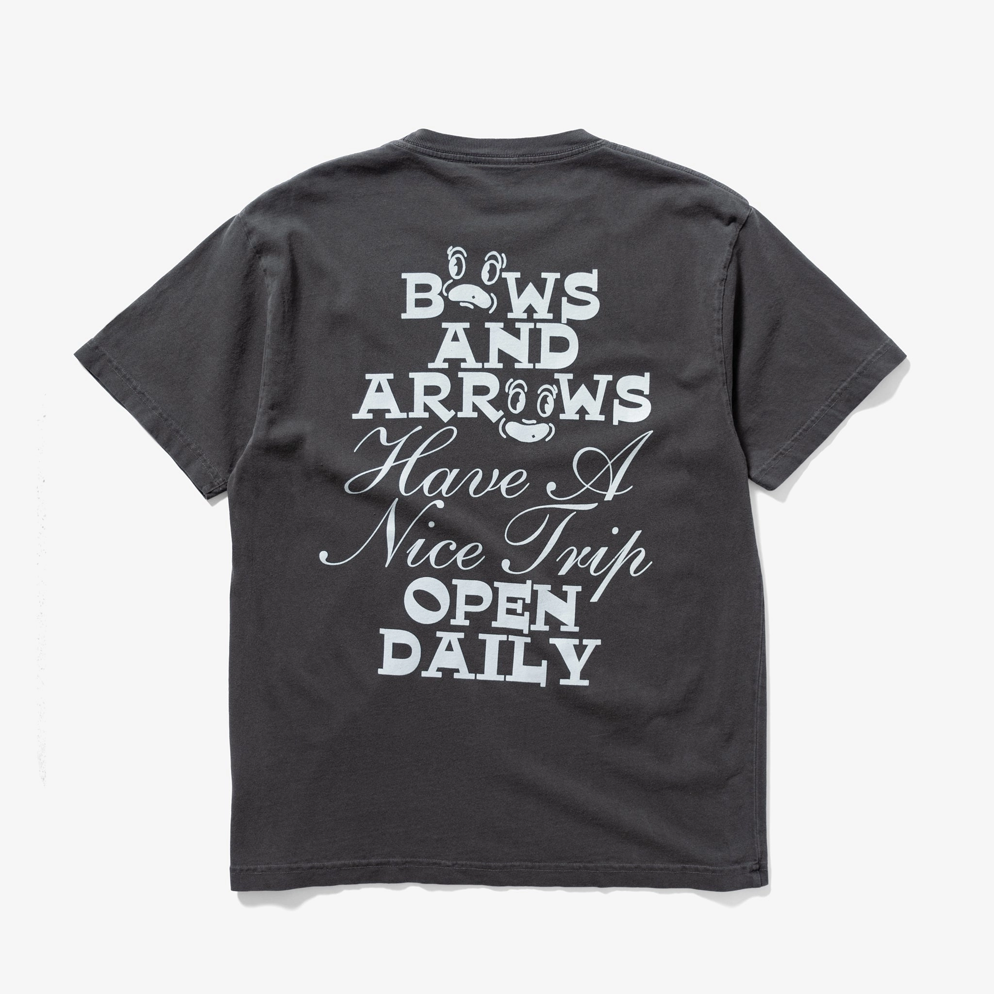 Open Daily Souvenir (Washed Black) SlimFit