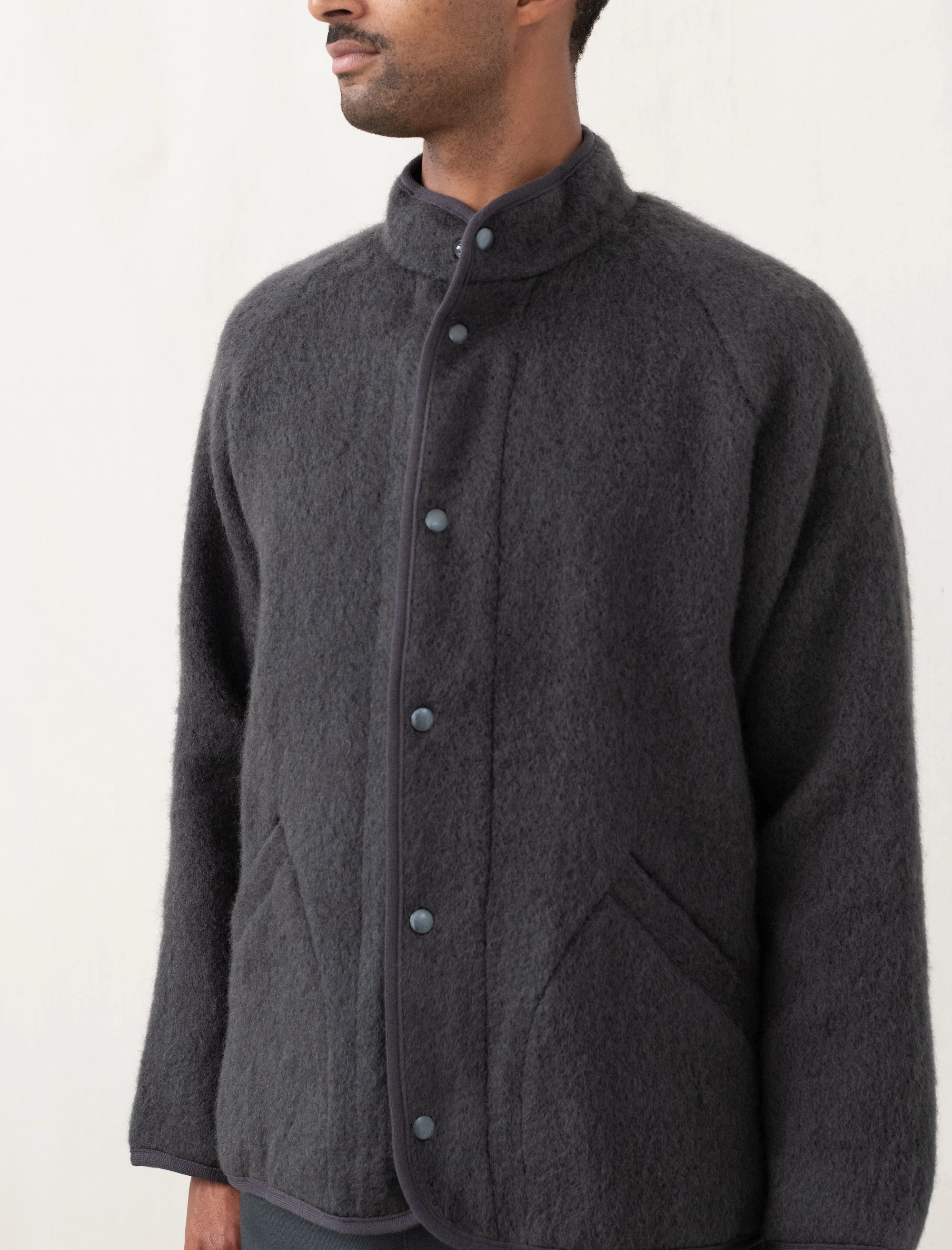 Contour Jacket (Slate) Weatherproof Construction Collar Stabilization System