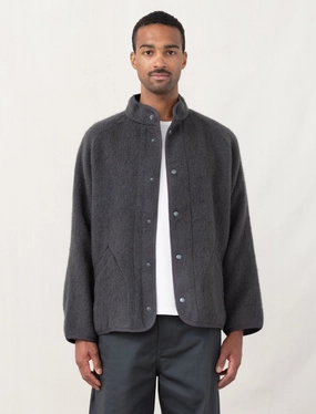 Fall Outfit Comfortable Feel Contour Jacket (Slate)
