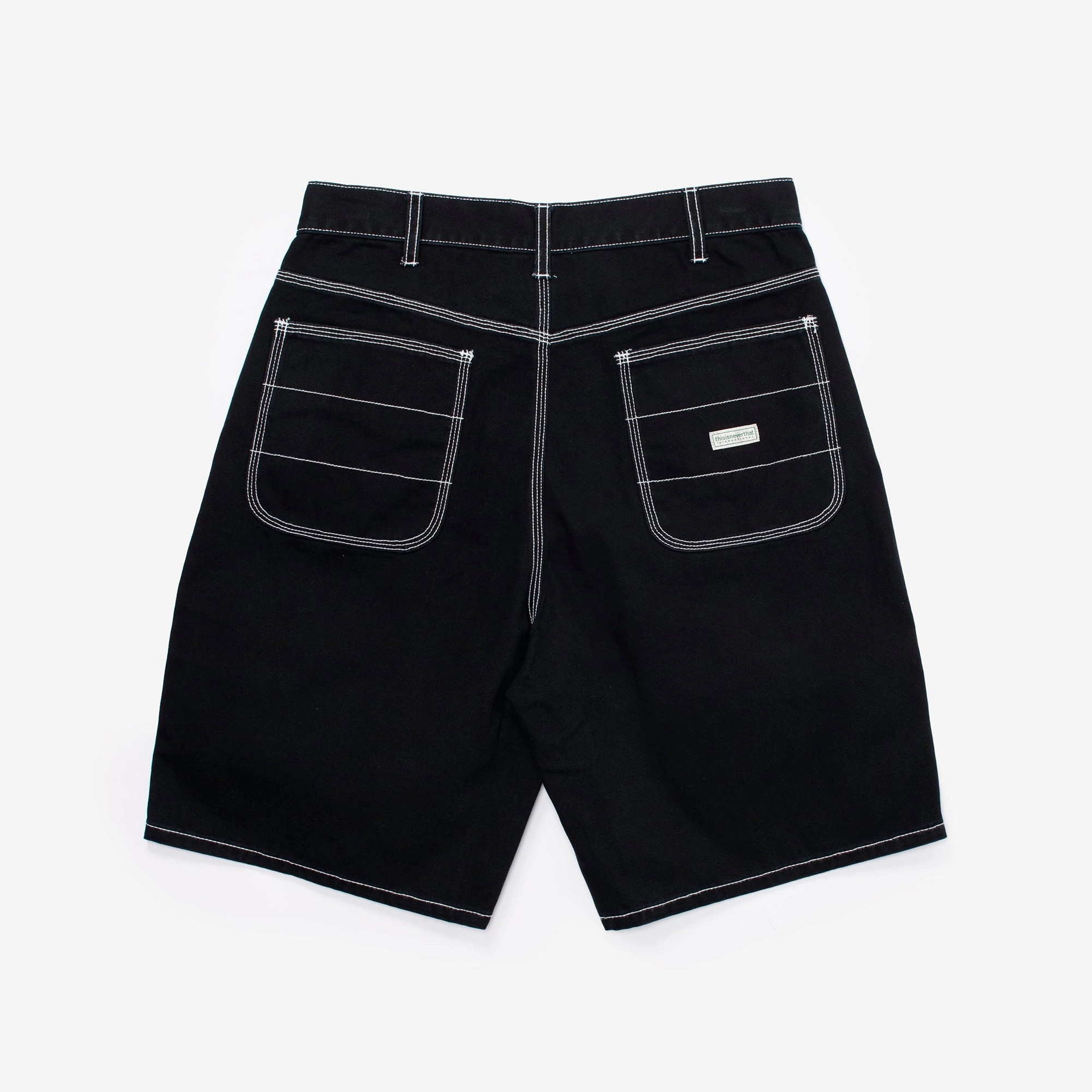 Stretchy Waist young adults Contrast Stitch Short