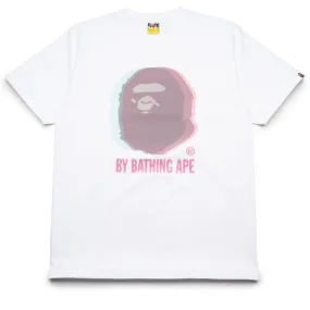 basketball venue A Bathing Ape Glitch Art Tee - White