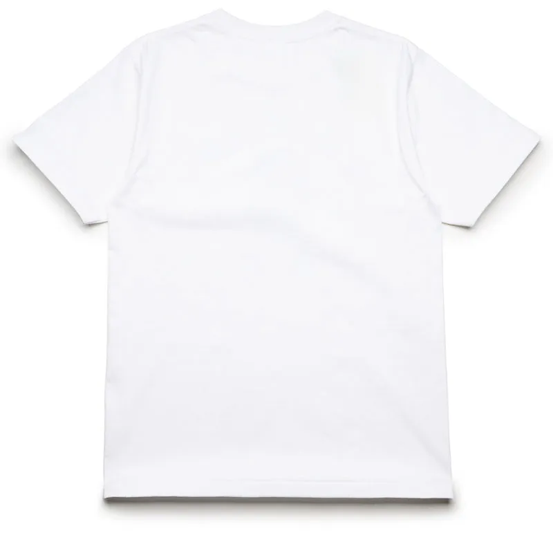 A Bathing Ape Glitch Art Tee - White racerback
