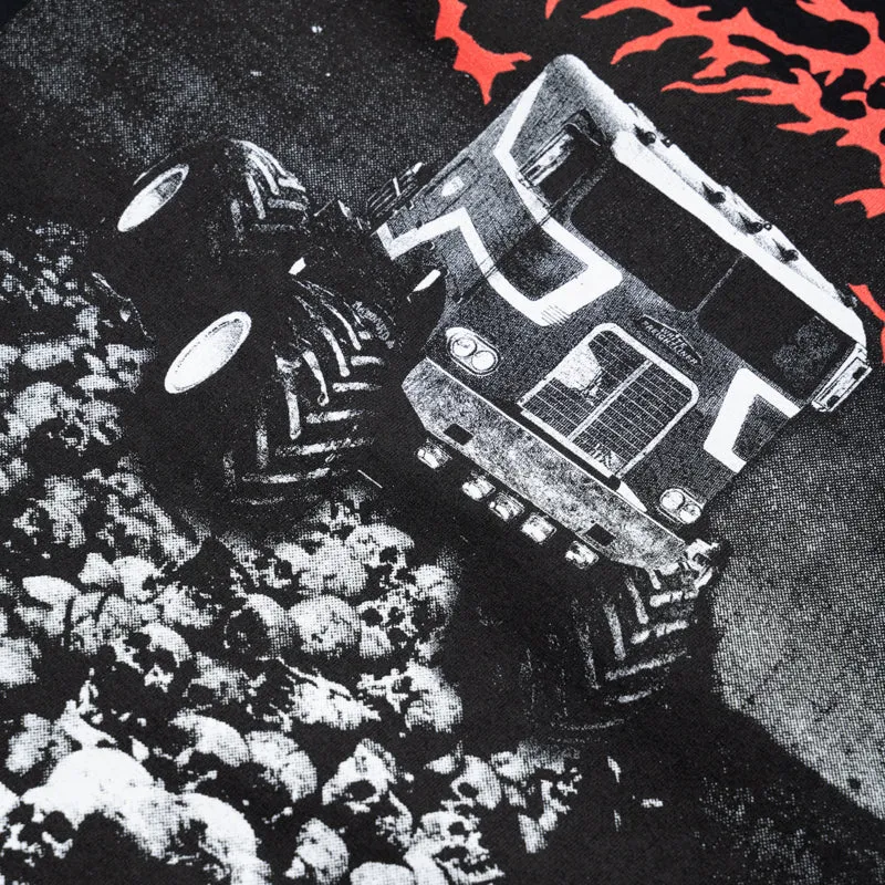 Button zoo venue Pleasures Off Road Tee - Black