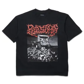 Buttoned Pleasures Off Road Tee - Black