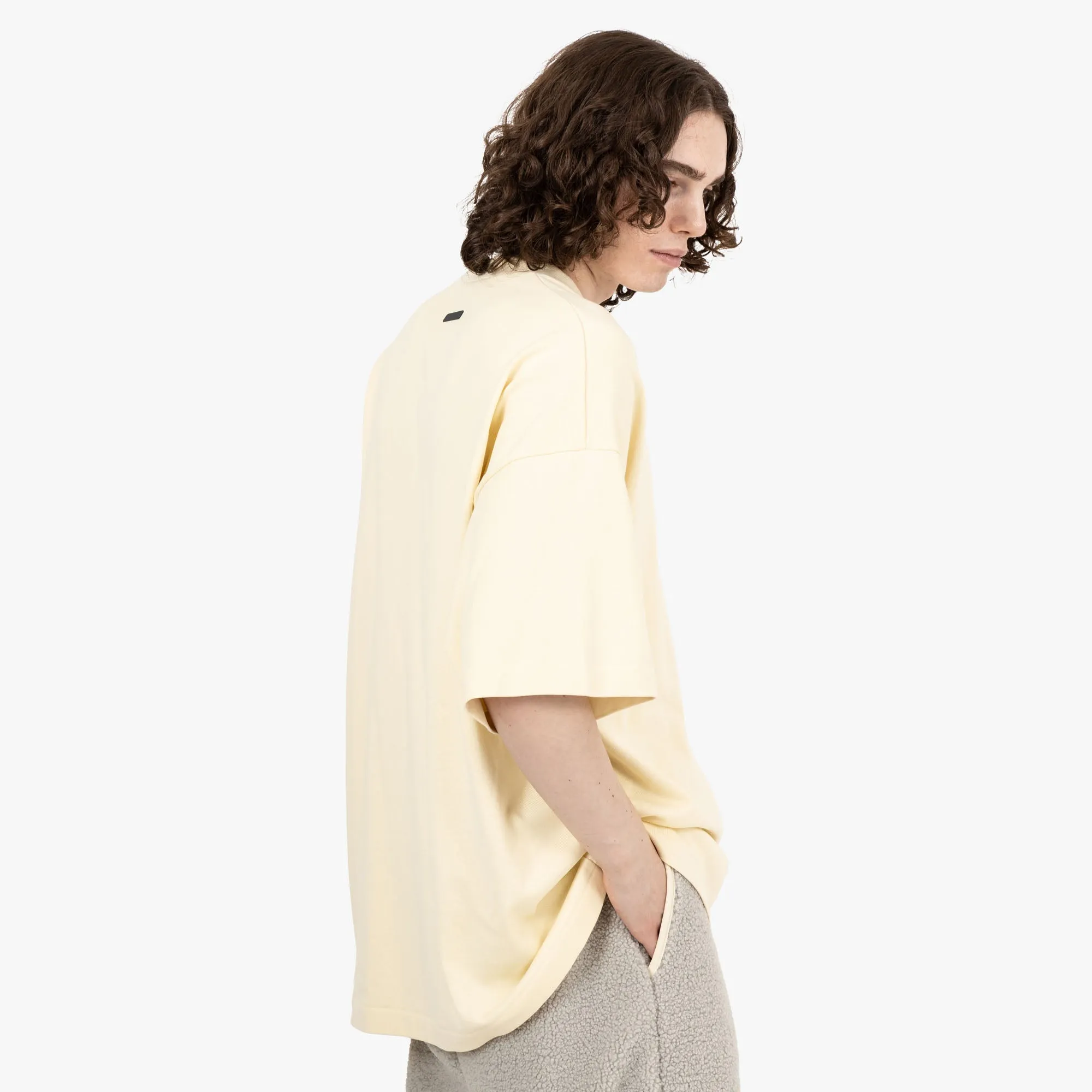 V neck Running clothes adidas X Fear Of God Athletics V Neck Tee Pale / Yellow