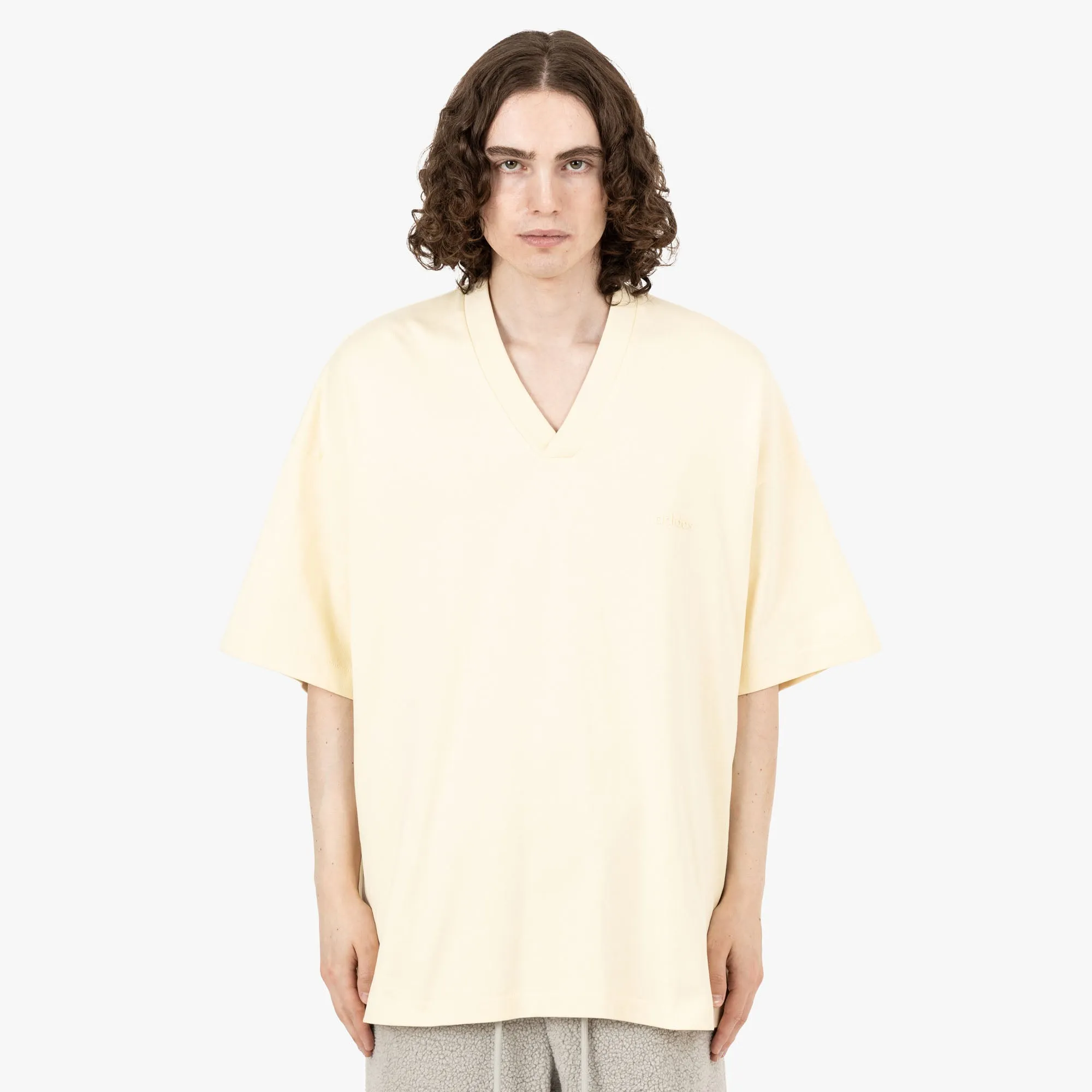 adidas X Fear Of God Athletics V Neck Tee Pale / Yellow birthday