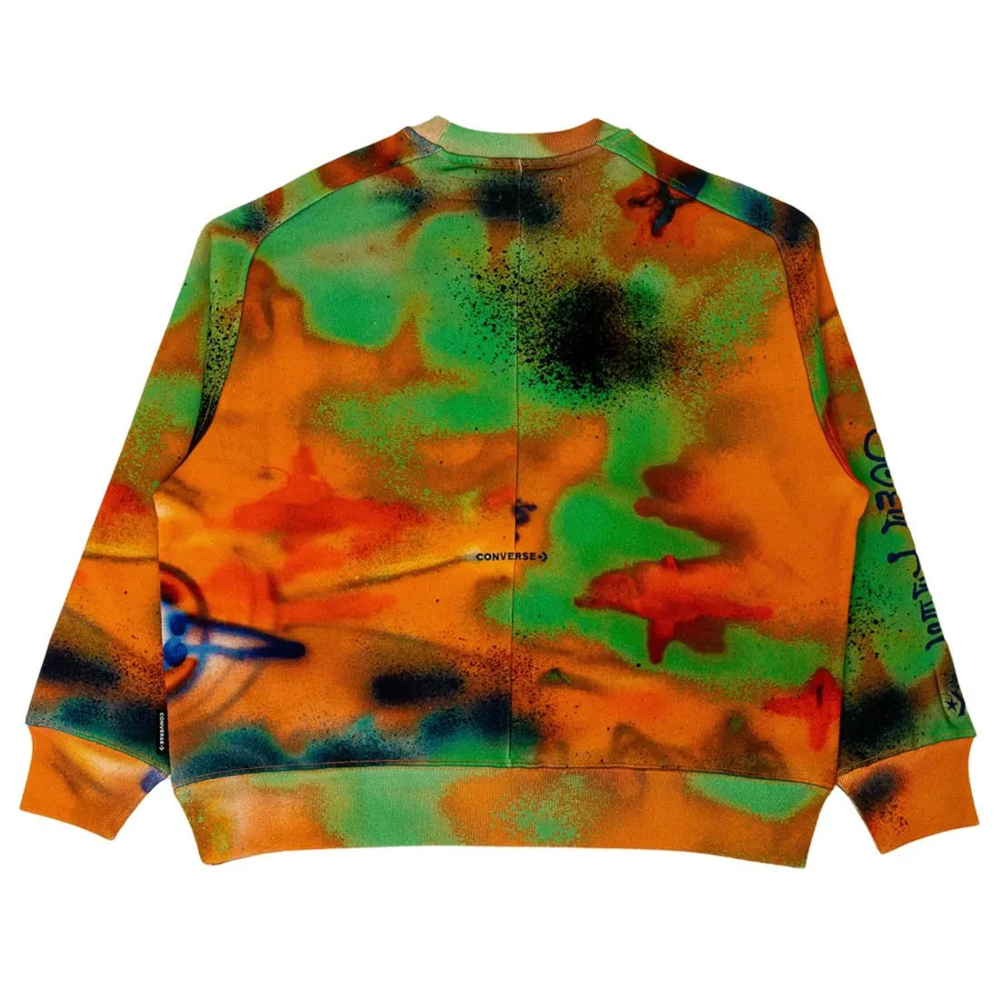 CONVERSE X COME TEES MEN SHAPES FLEECE CREW NonIrritating FourWayStretch