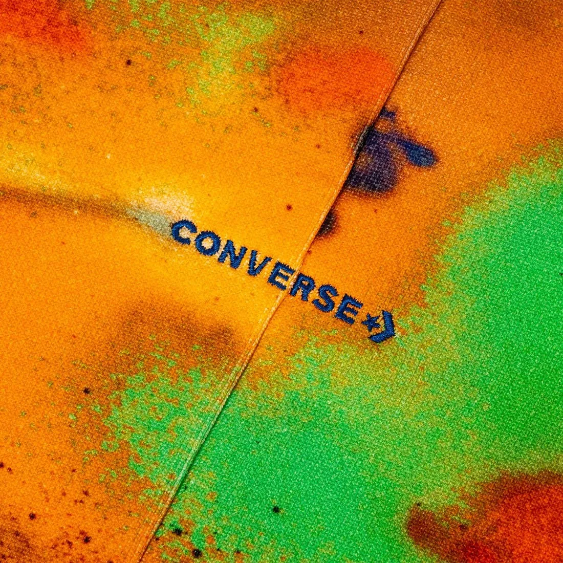 CONVERSE X COME TEES MEN SHAPES FLEECE CREW Clear Mind SeamlessTransition
