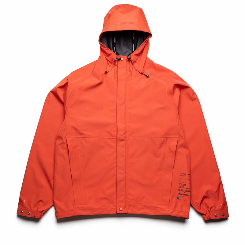 thisisneverthat Windstopper Active Tour Jacket - Red leggings