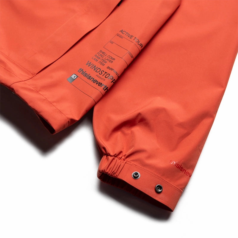 thisisneverthat Windstopper Active Tour Jacket - Red Urban Wear