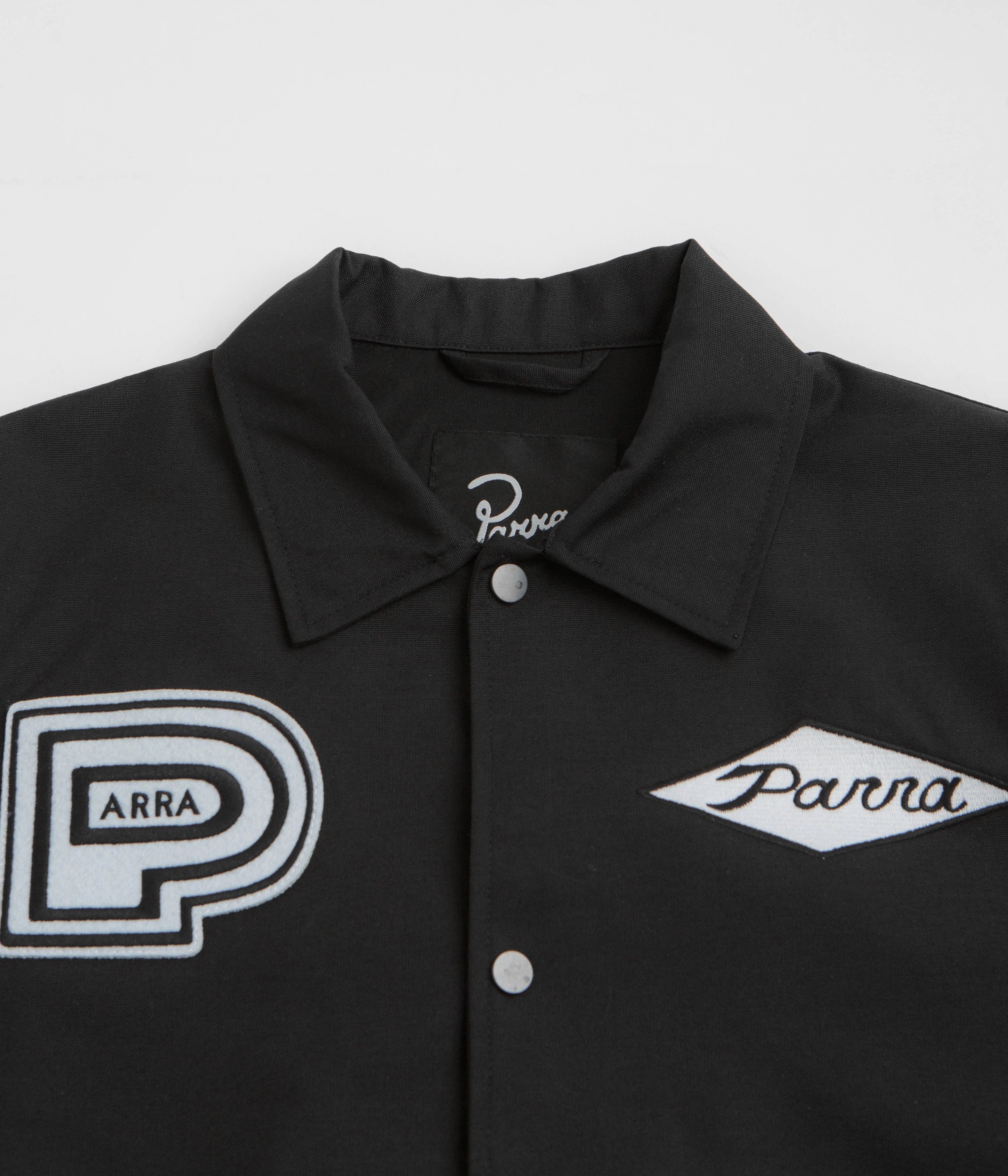 by Parra Midnight Surprise Coach Jacket - Black Functional Layer