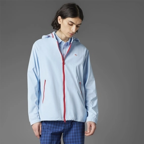 suitable for school days Convertible Hooded Jacket Clear Sky