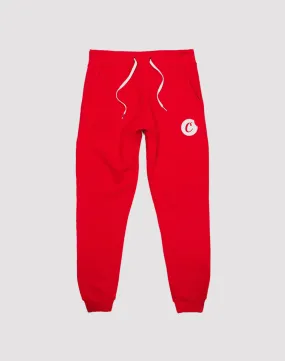Body Free Recycled Polyester Blend Cookies Sf C Bite Logo Red/White Sweatpants