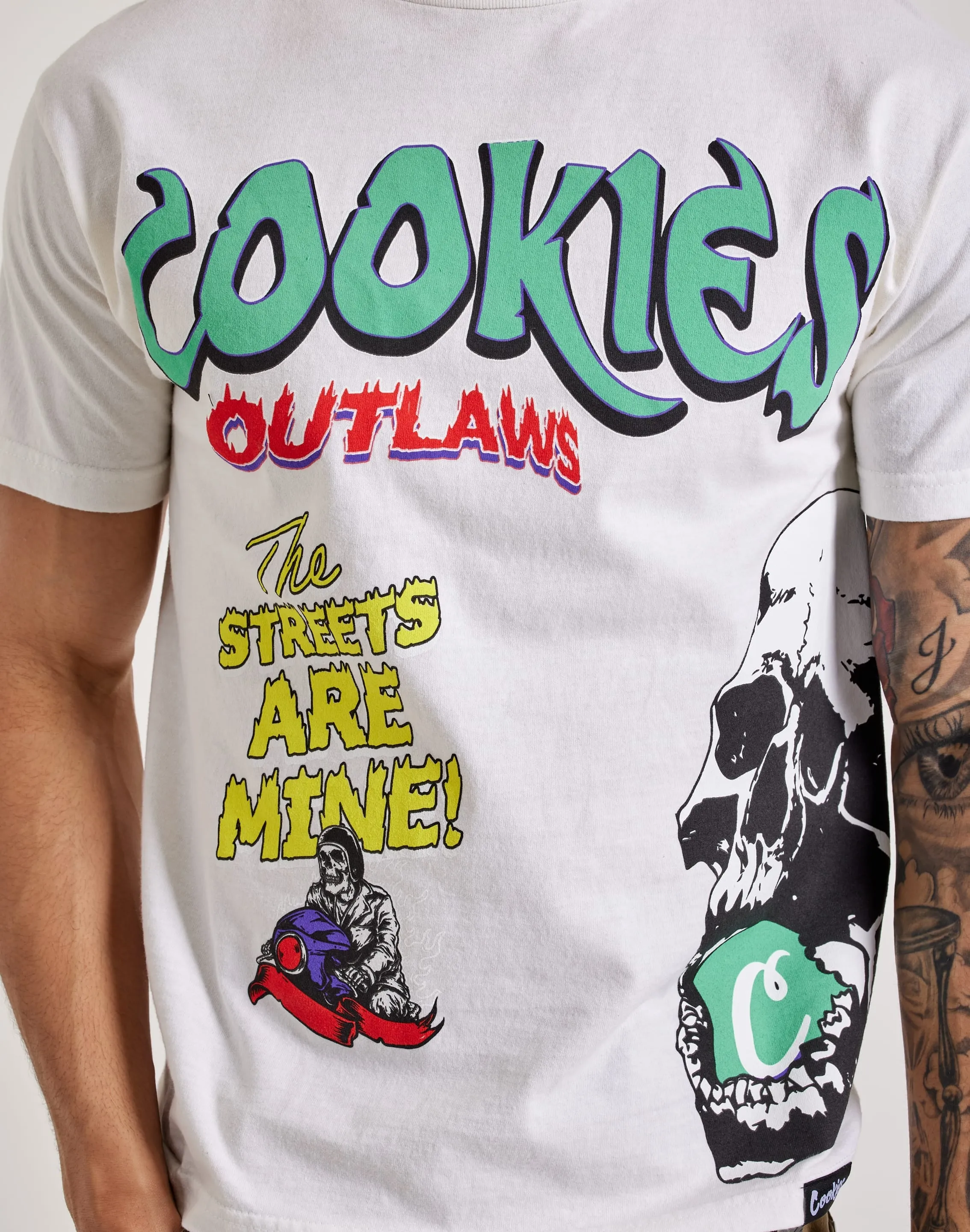 Cookies Sf Outlaws Streets Tee MachineWashable