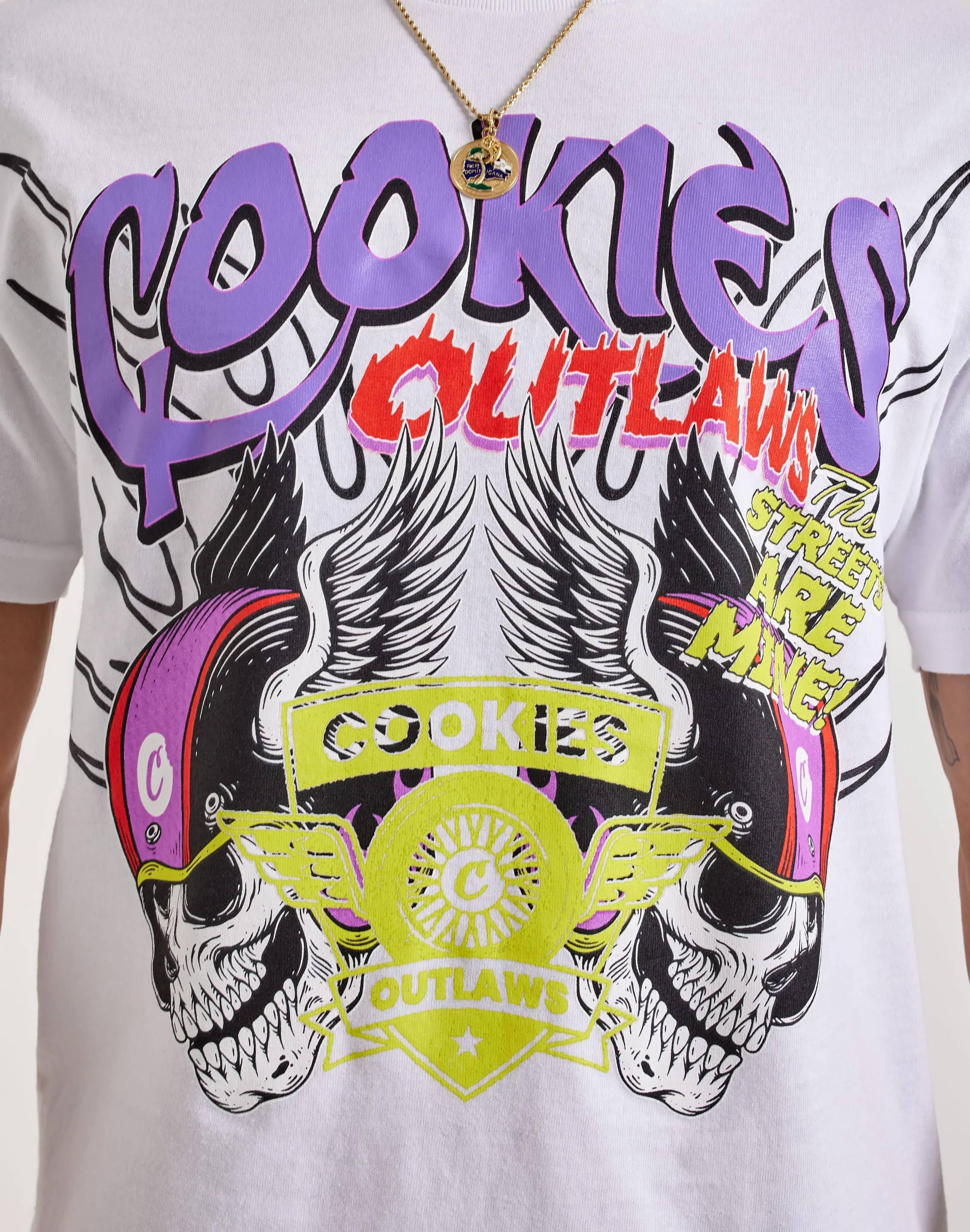 Cookies Sf Outlaws Tee Street Glow ZeroChafeSeams