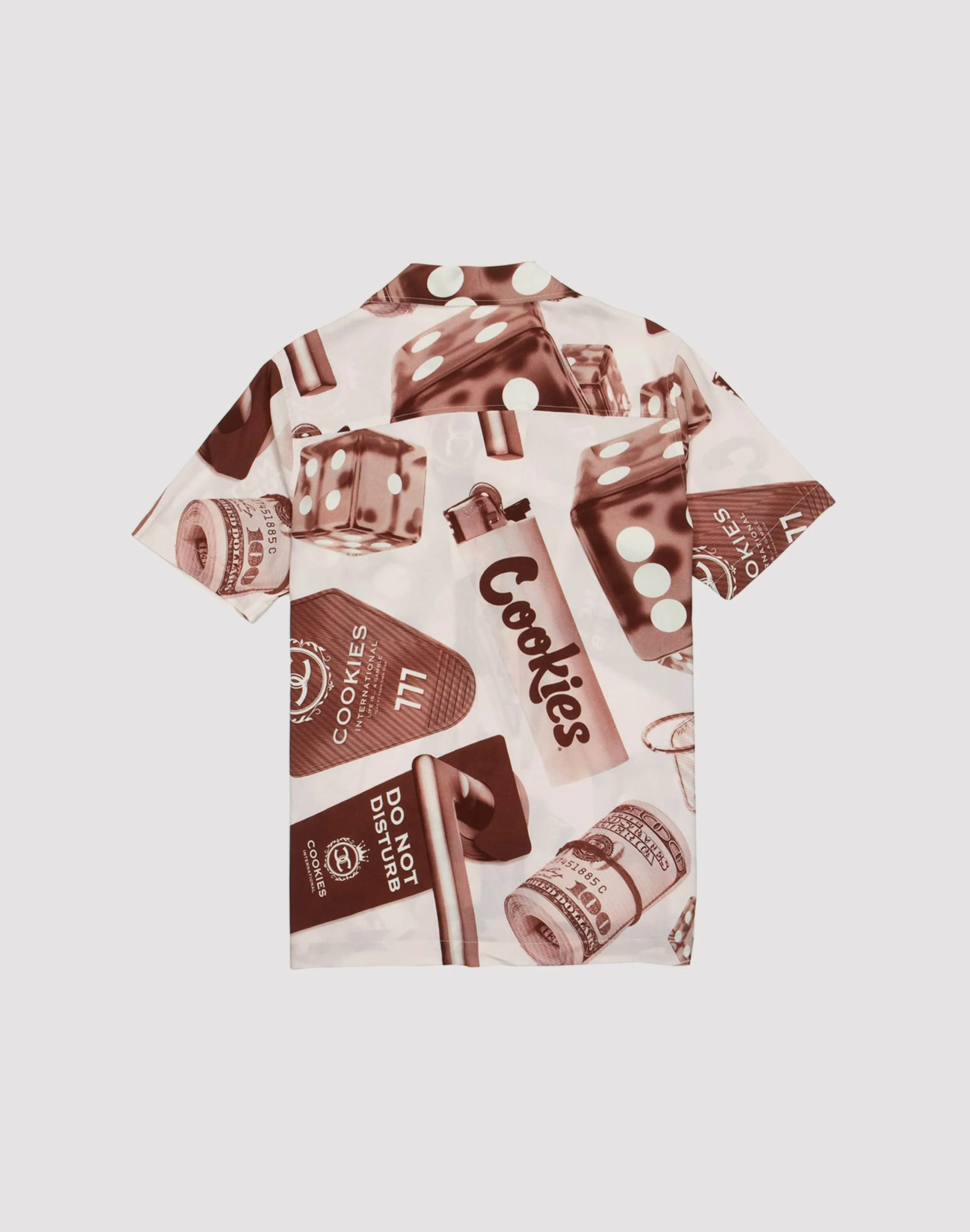Dance Light Kind Soul Cookies Sf Sin City Woven Camp Shirt
