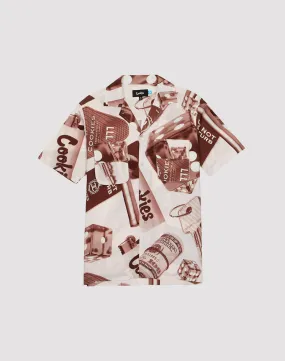 Cookies Sf Sin City Woven Camp Shirt EcoFriendlyDyeProcess SoftenedEdges