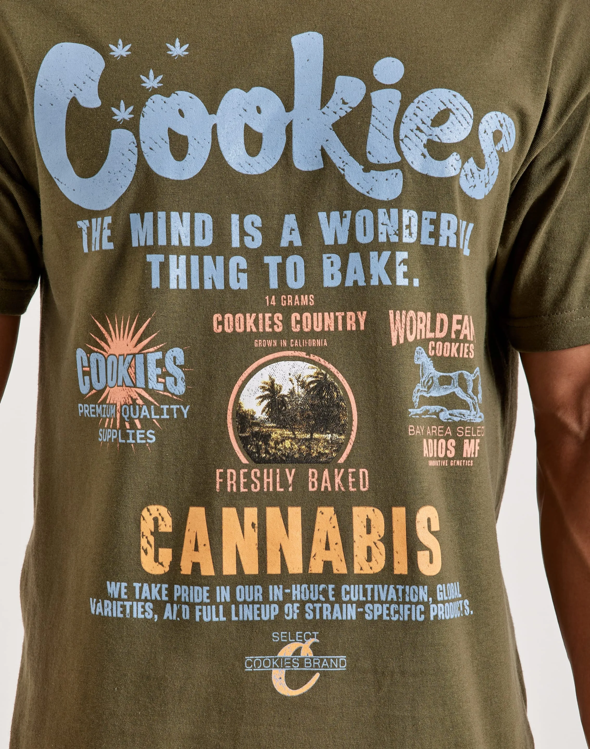 Cookies Sf Workwear Tee Wonder Fit