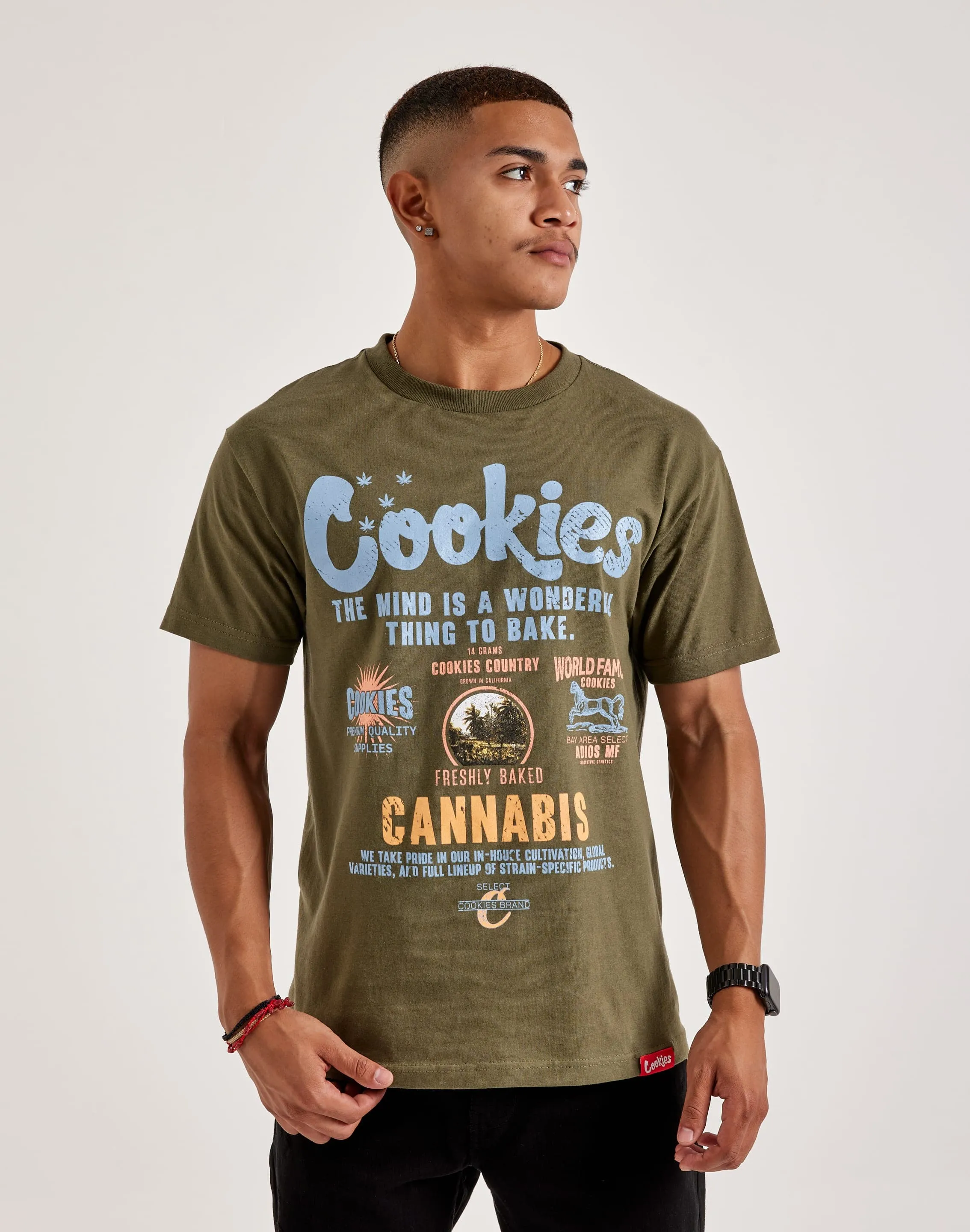 Cookies Sf Workwear Tee Joyful Mood LightweightKnit