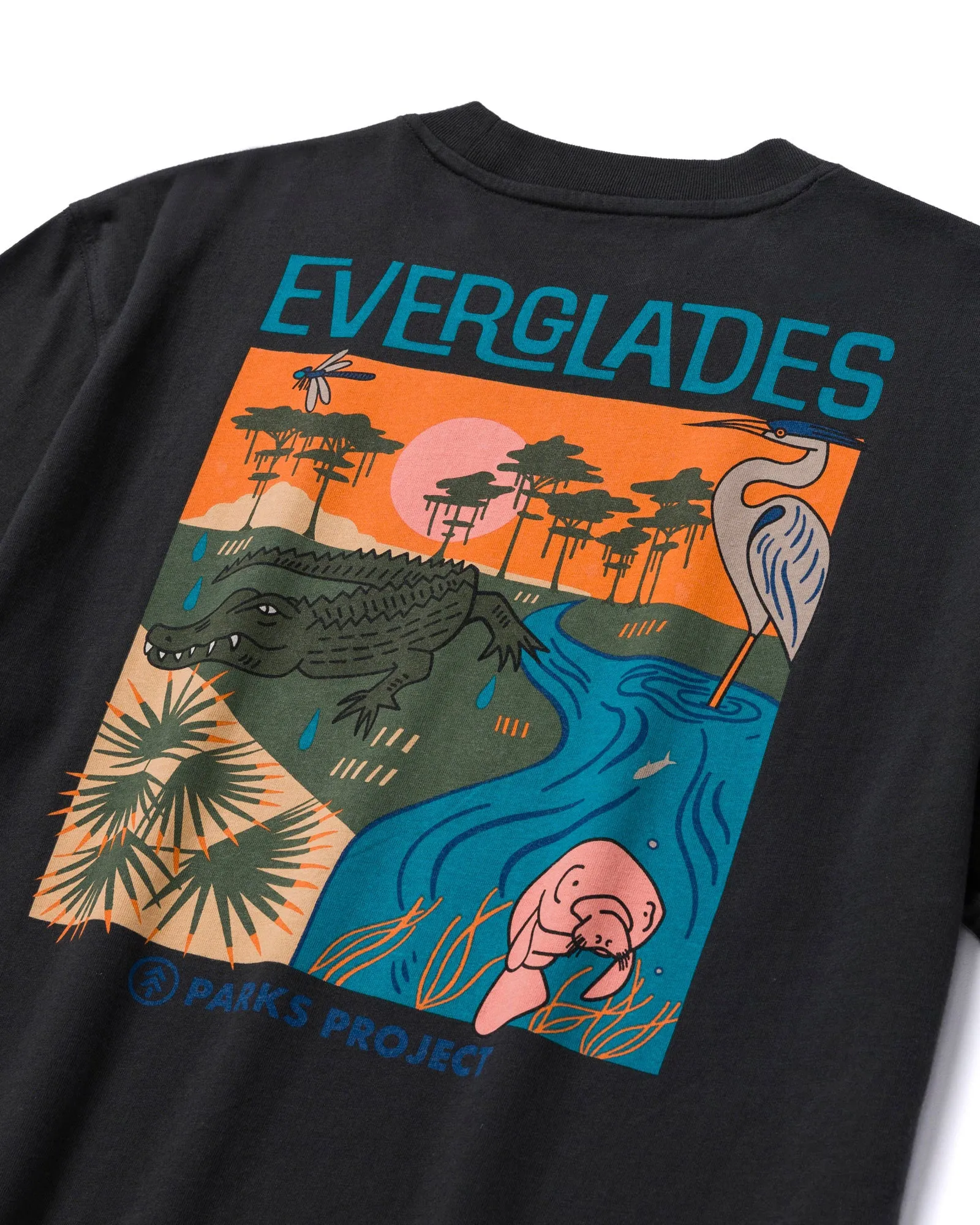 Parks Project Everglades Tour Tee (Black) Metro Edge Model Glow