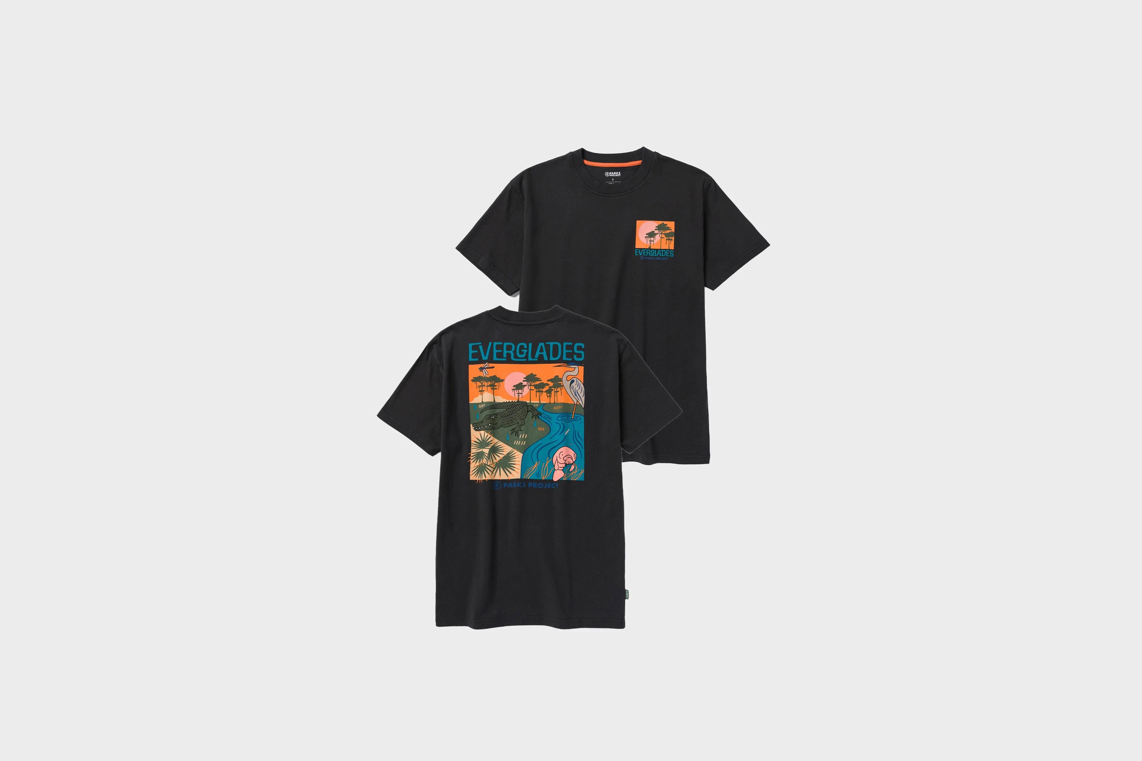 Parks Project Everglades Tour Tee (Black) EcoFriendlyDye