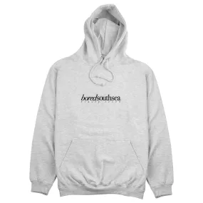 Bored of Southsea Hammer Hoodie - Ash Grey / Black Hare like