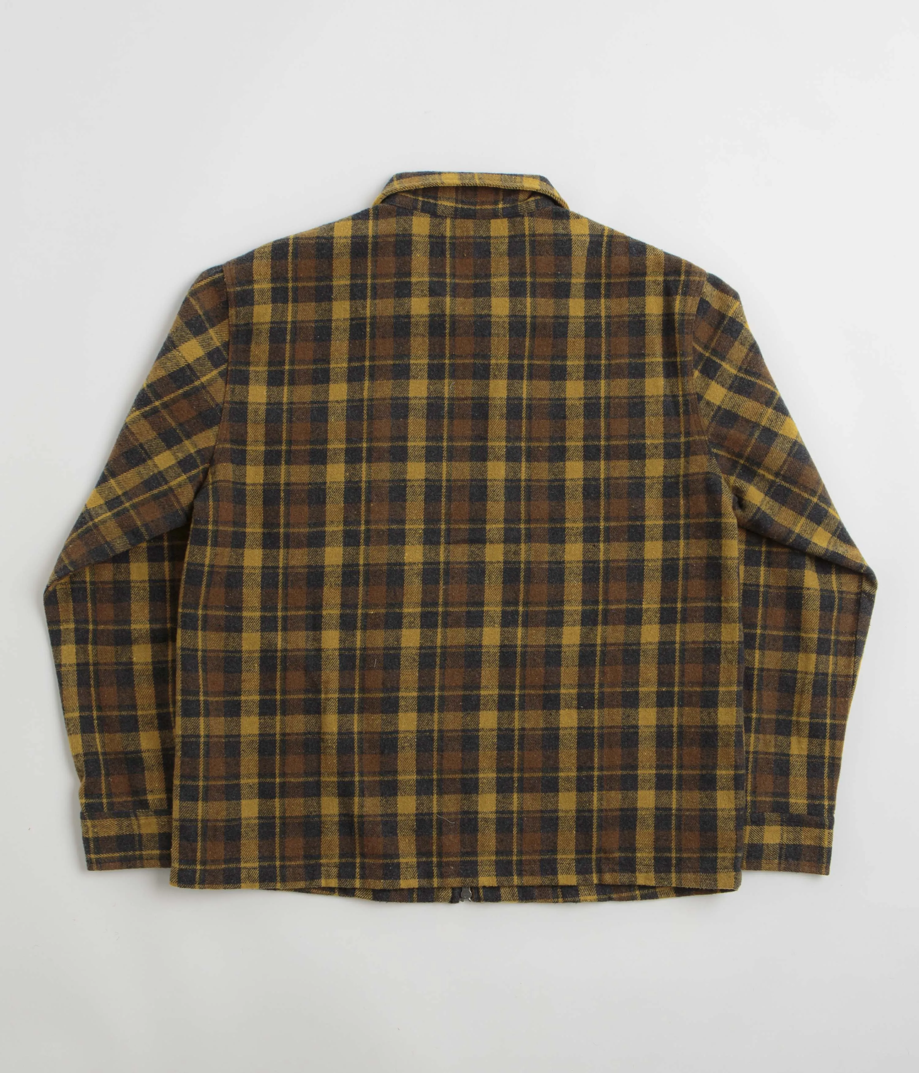 Unisex Design Stan Ray Zip Shirt - Acorn Plaid