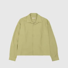 Neutral Toned Stitching Non Restrictive Armhole MECHANIC SHIRT