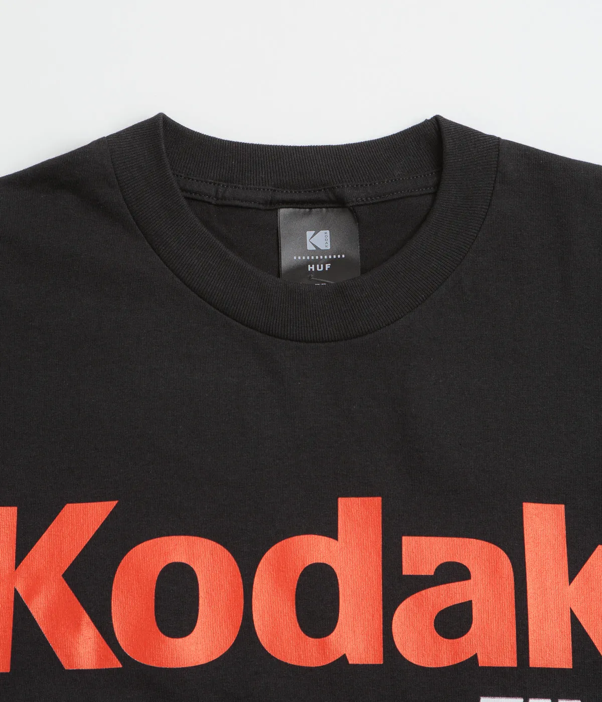 HUF x Kodak Photo Finish T-Shirt - Black temperate climate shopping