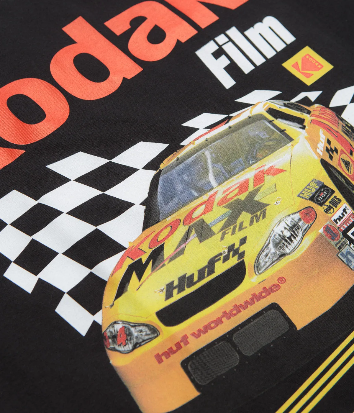 windproof HUF x Kodak Photo Finish T-Shirt - Black