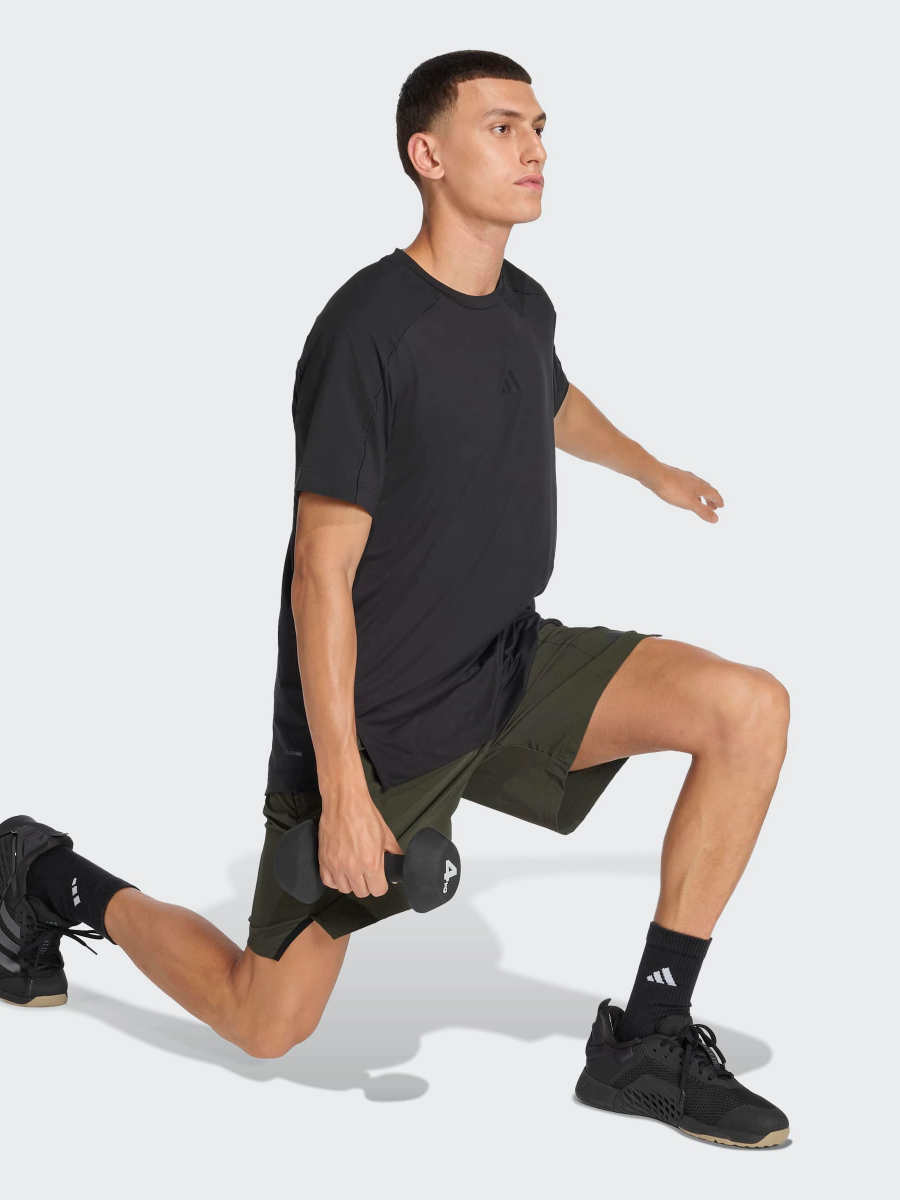 D4T Workout Short Playful Prints Cargo Pockets