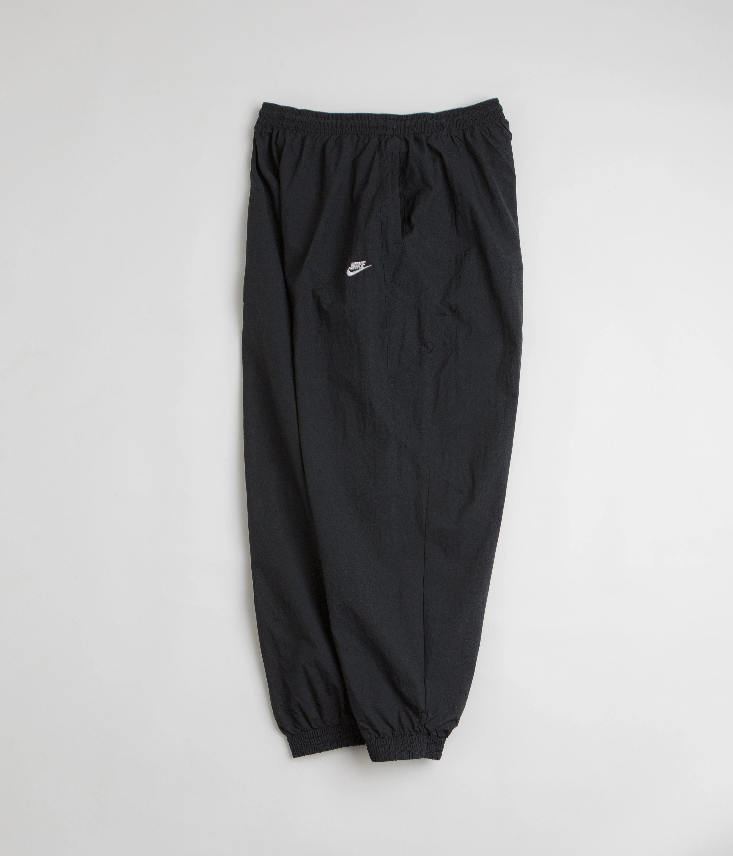 Nike Woven Track Pants - Black / White Professional Wear Anti Cling Finish