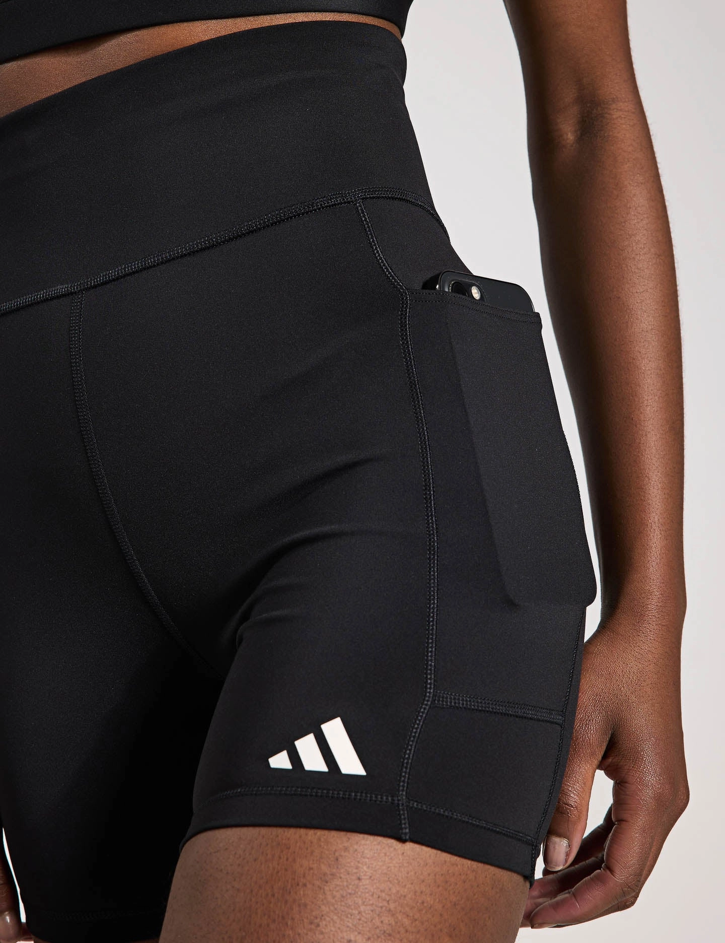 Cool Basic Own the Run Short Leggings 5' - Black