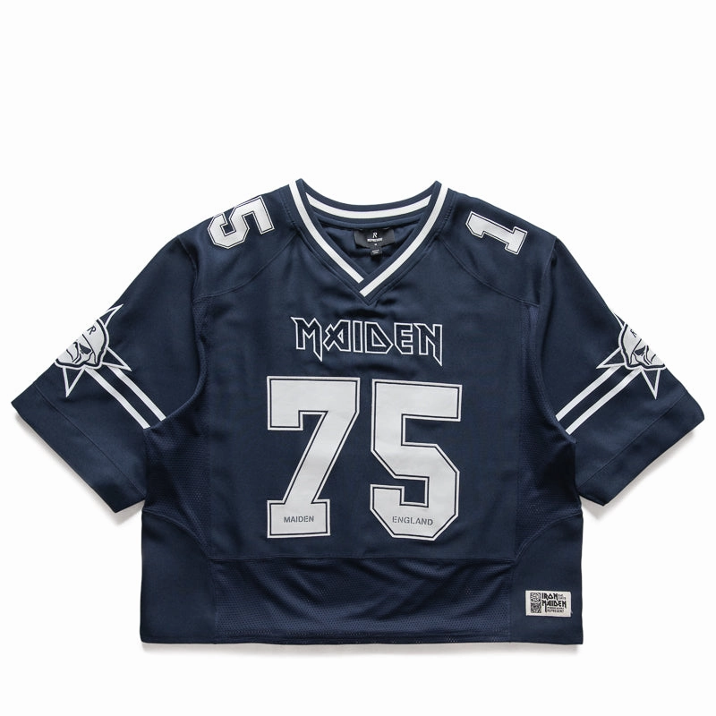 Opaque Core Plane Mood Iron Maiden x Represent Anniversary Jersey - Mid Blue