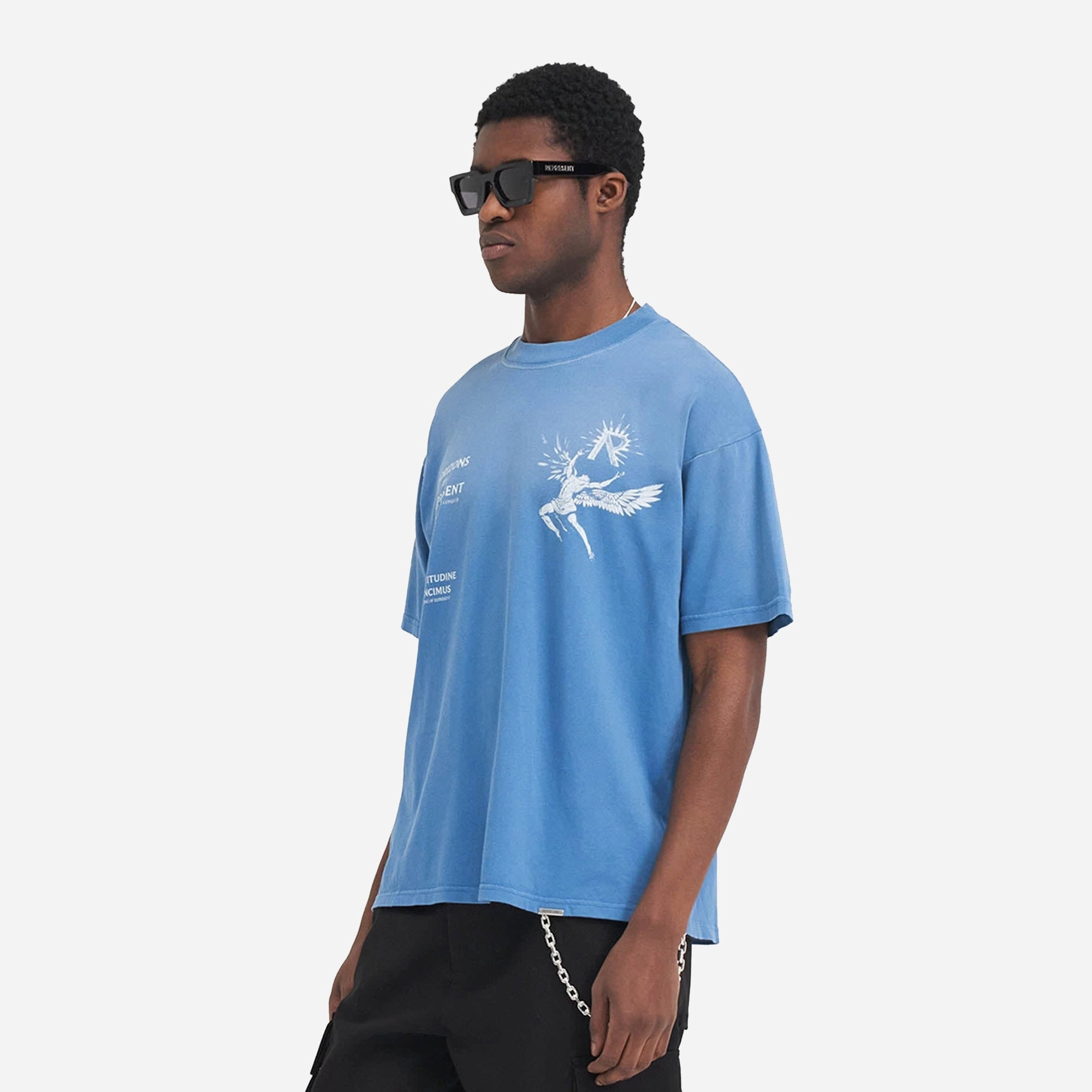 Gentle Power LightweightMaterial Represent | ICARUS T-SHIRT  { SKY BLUE