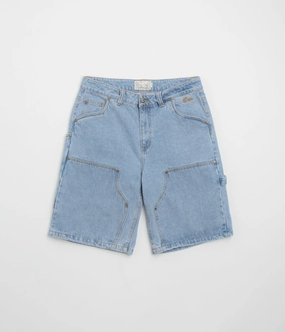 Dime Carpenter Denim Shorts - Blue Washed Warm Look Summer Mood