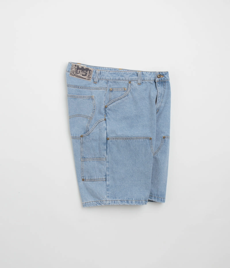 Dime Carpenter Denim Shorts - Blue Washed Hygienic Antimicrobial Layer cycling clothing