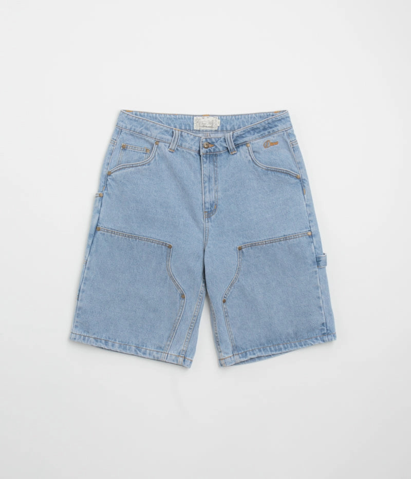 Dime Carpenter Denim Shorts - Blue Washed Warm Look Summer Mood