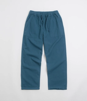 Daily Motion Trendy Style Service Works Ripstop Chef Pants - Ocean
