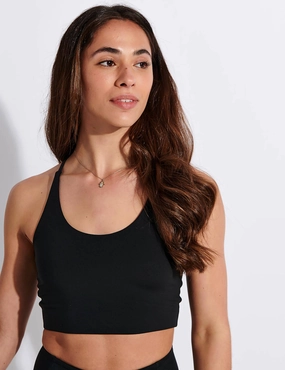 Cleo Bra - Black Non-Irritating Edges Anti-shrink