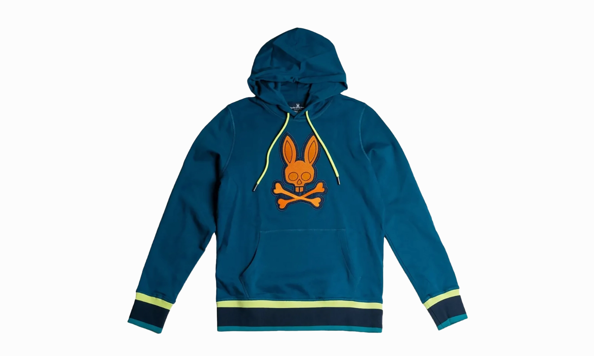Corby Twill Logo Midnight Ocean Hoodie "Blue"